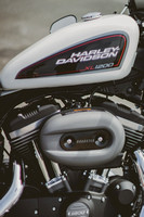 Fel Harley Sportster 1200
